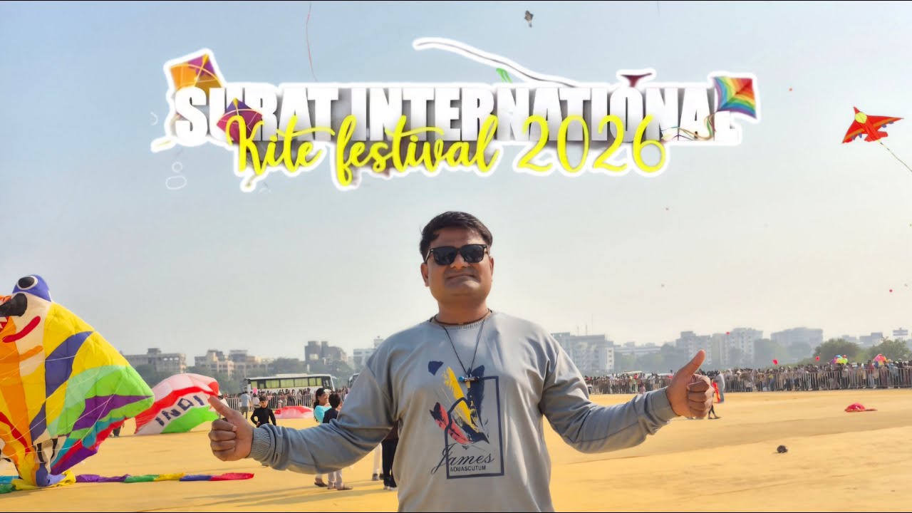 International kite Festival 2026 Surat