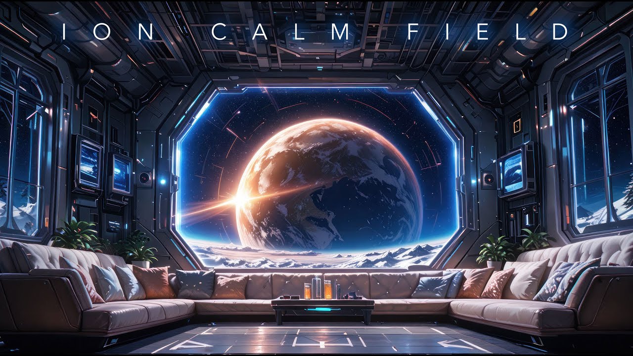 Ion Calm Field  🎧 Relaxing Music for Reading, Relaxing or Quiet Working
