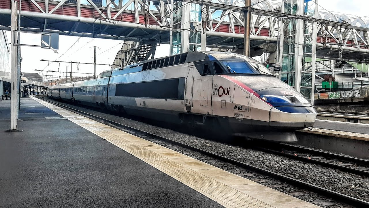 GPF n°108 : Trains en gare de Chambéry - Charles-les-Eaux TER 2NNG, CORAIL, TGV INOUI, EUROSTAR (73)