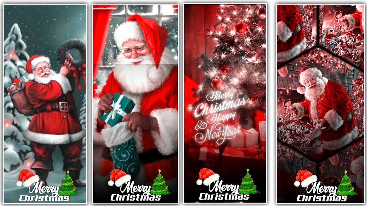 Merry Christmas 4k Status 🎄🎀 Happy christmas Full Screen Status || Christmas Whatsapp Status ||
