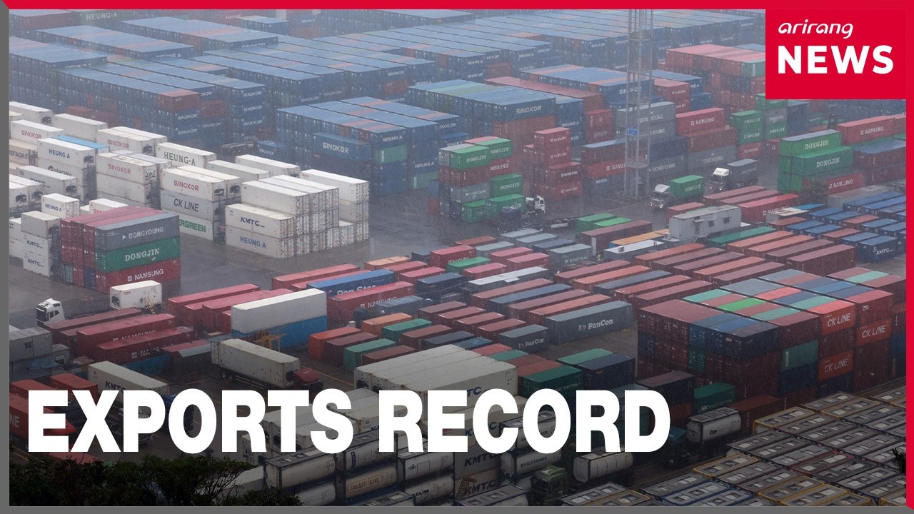 Korea's June exports top US$ 100 billion for first time