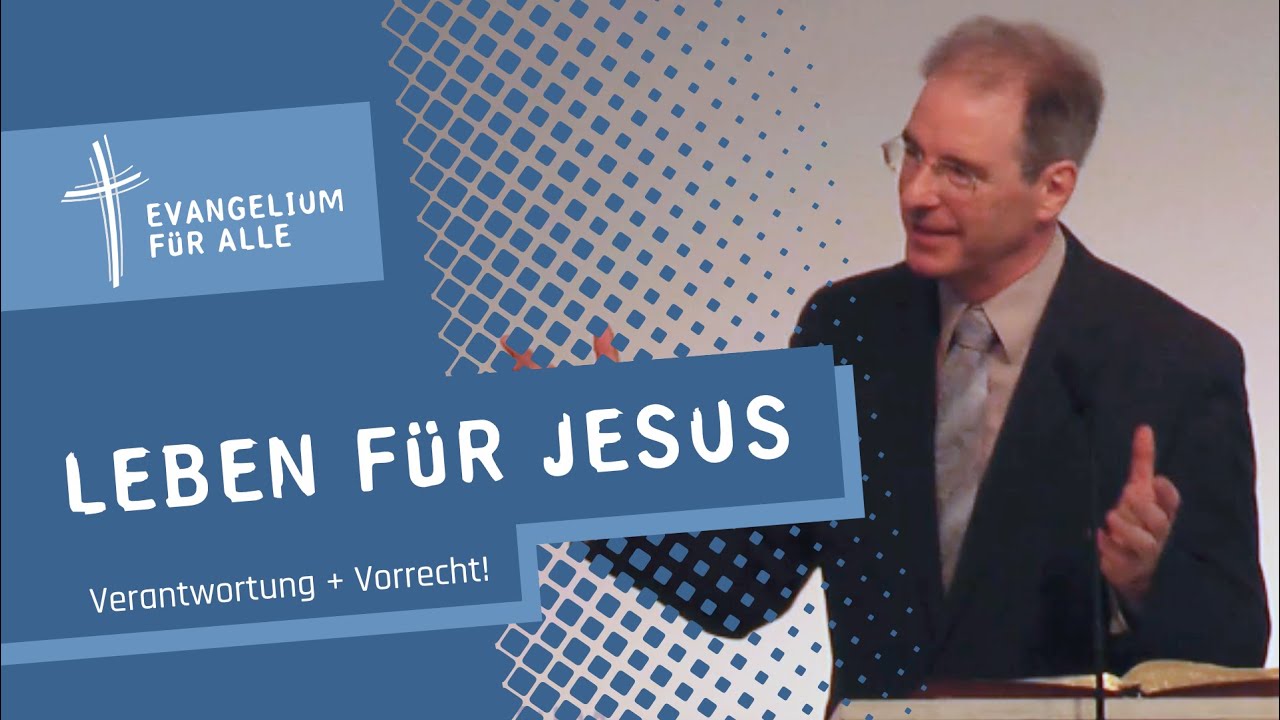 Leben für Jesus: Verantwortung + Vorrecht! - Matthäus 25, 14-30 | Michael Happle