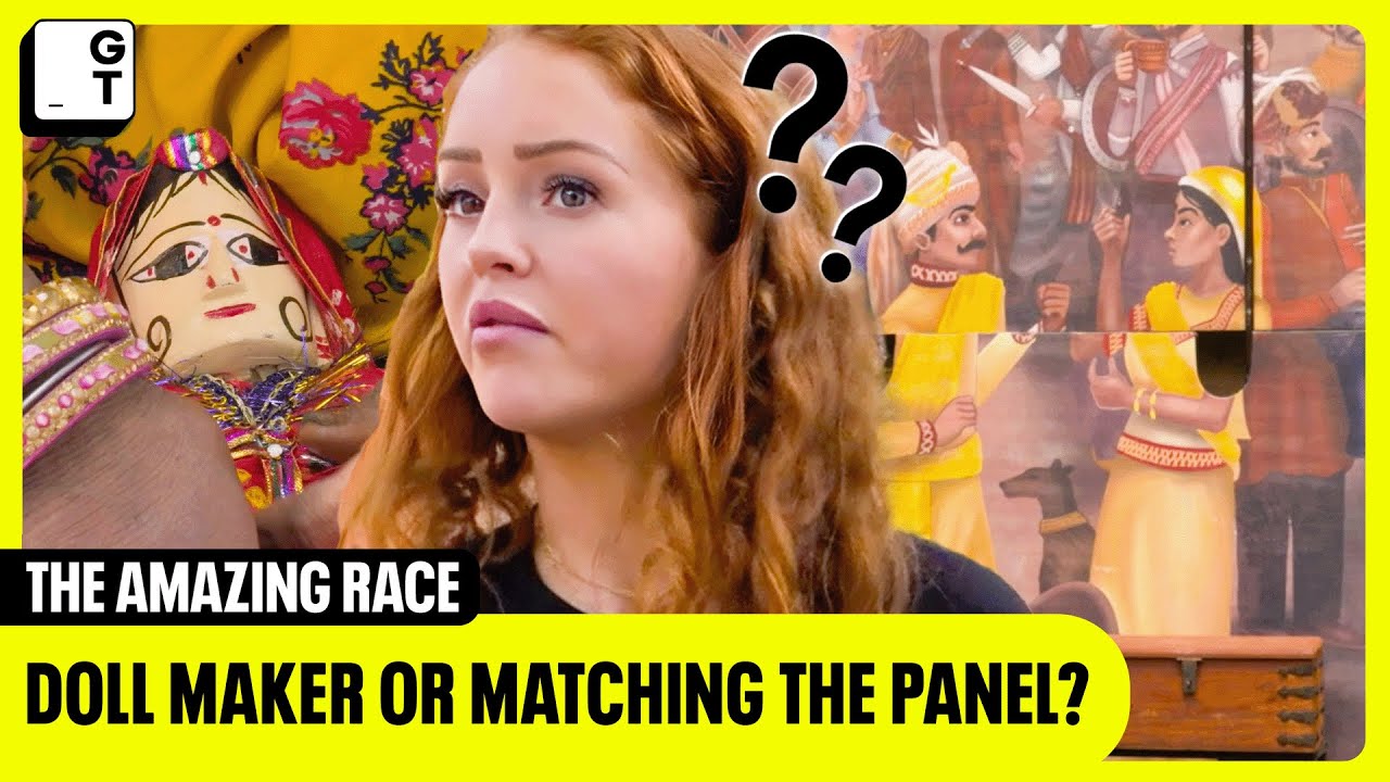 ARTISTIC DETOUR in INDIA! | THE AMAZING RACE S35 E5