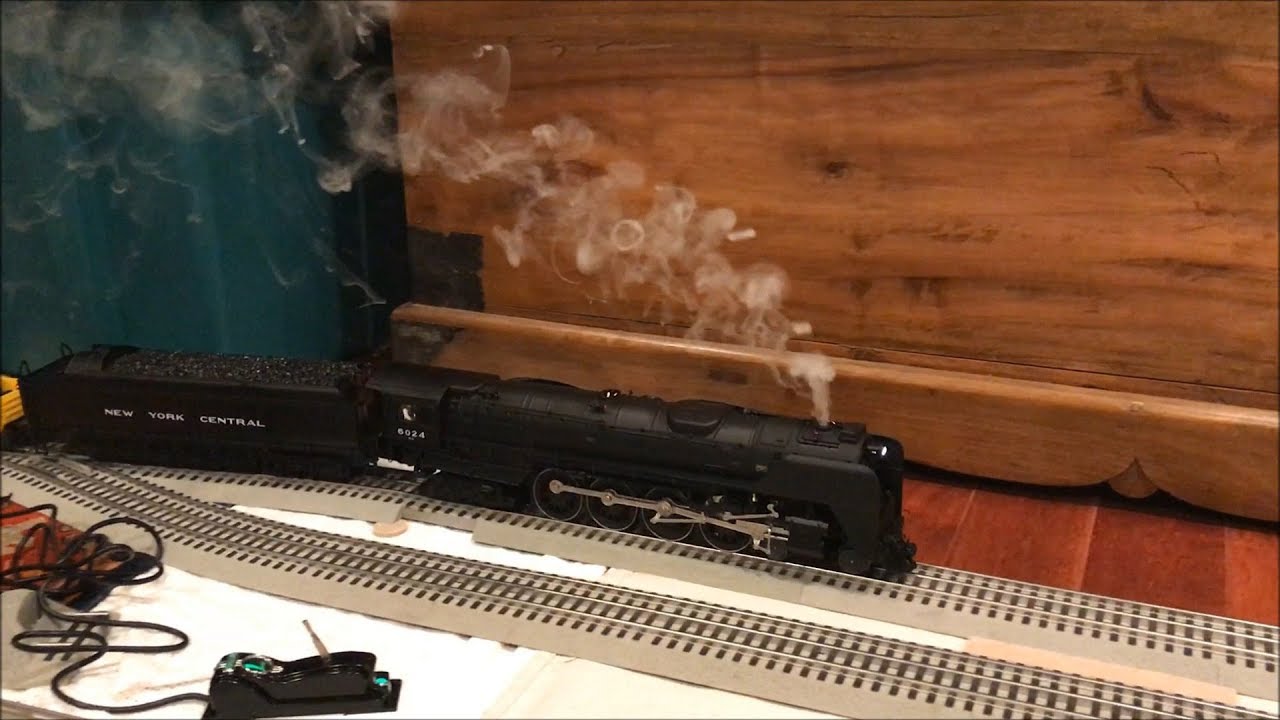 Track Testing MTH O Scale New York Central 4-8-4 S1b Niagara Steam Locomotive Part 1 (11/3/18)