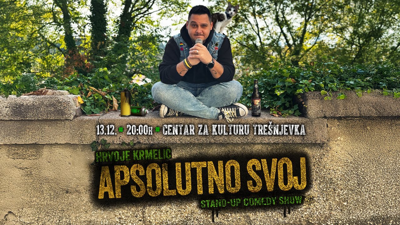 Hrvoje Krmelić "Apsolutno svoj" najava premijere 13.12.