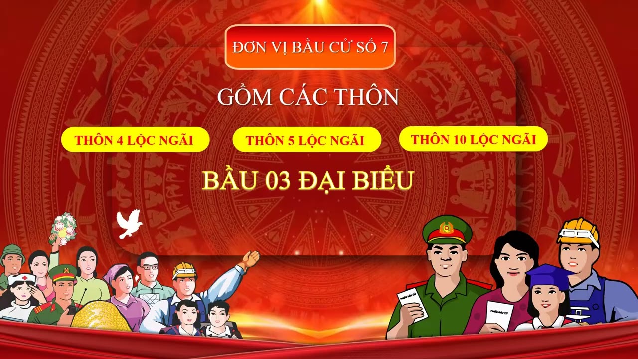 thông báo bầu cử