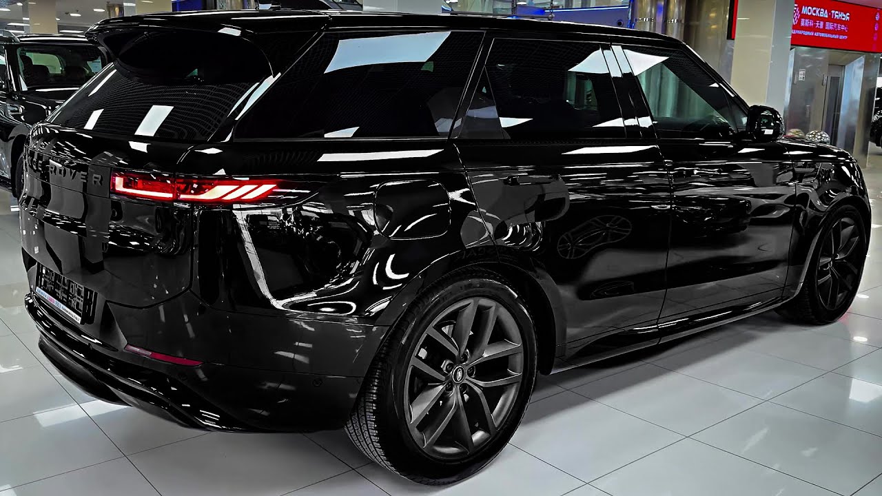 Range Rover Sport (2024) - детали интерьера и экстерьера (Black Beast)