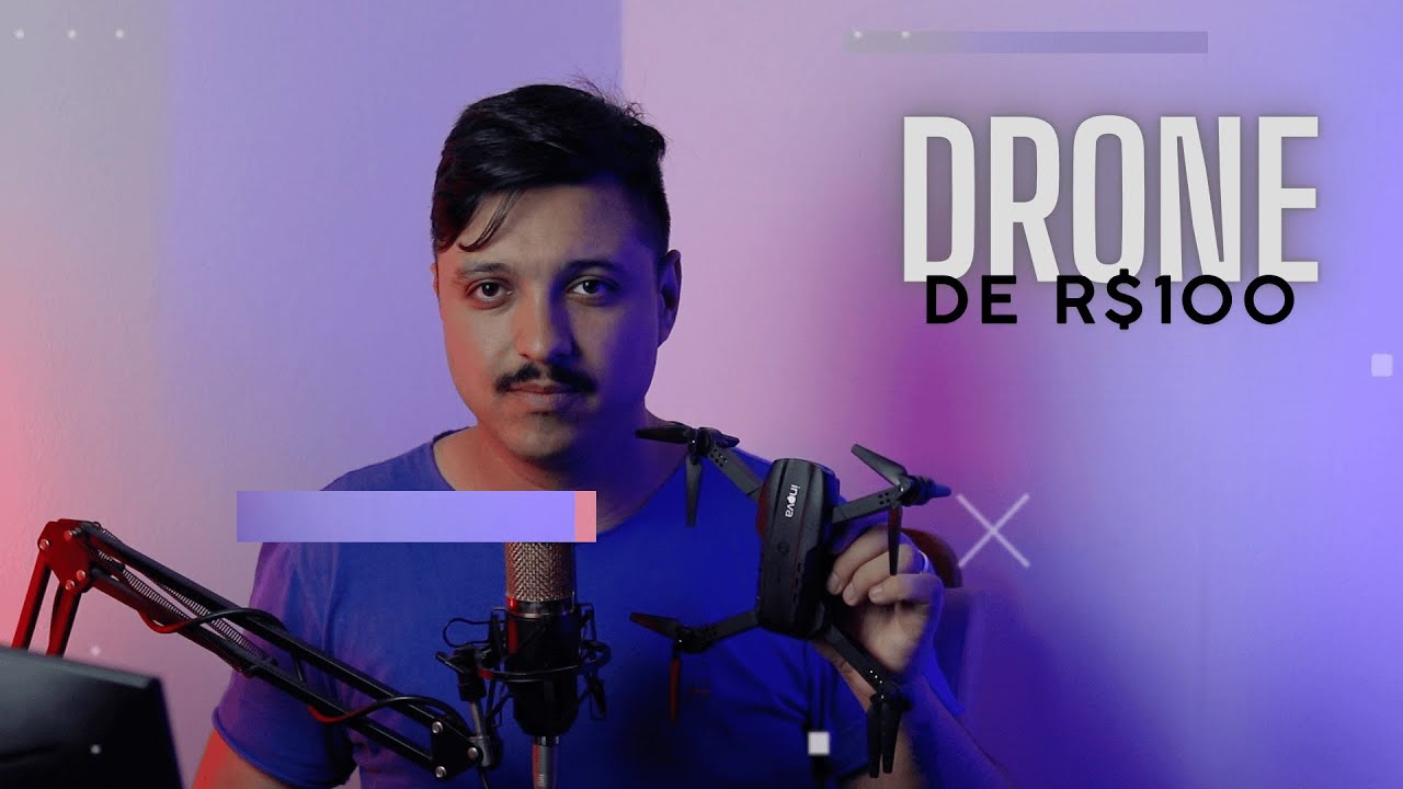 Drone de R$100 vale a pena? Teste real! #TeusRetratos