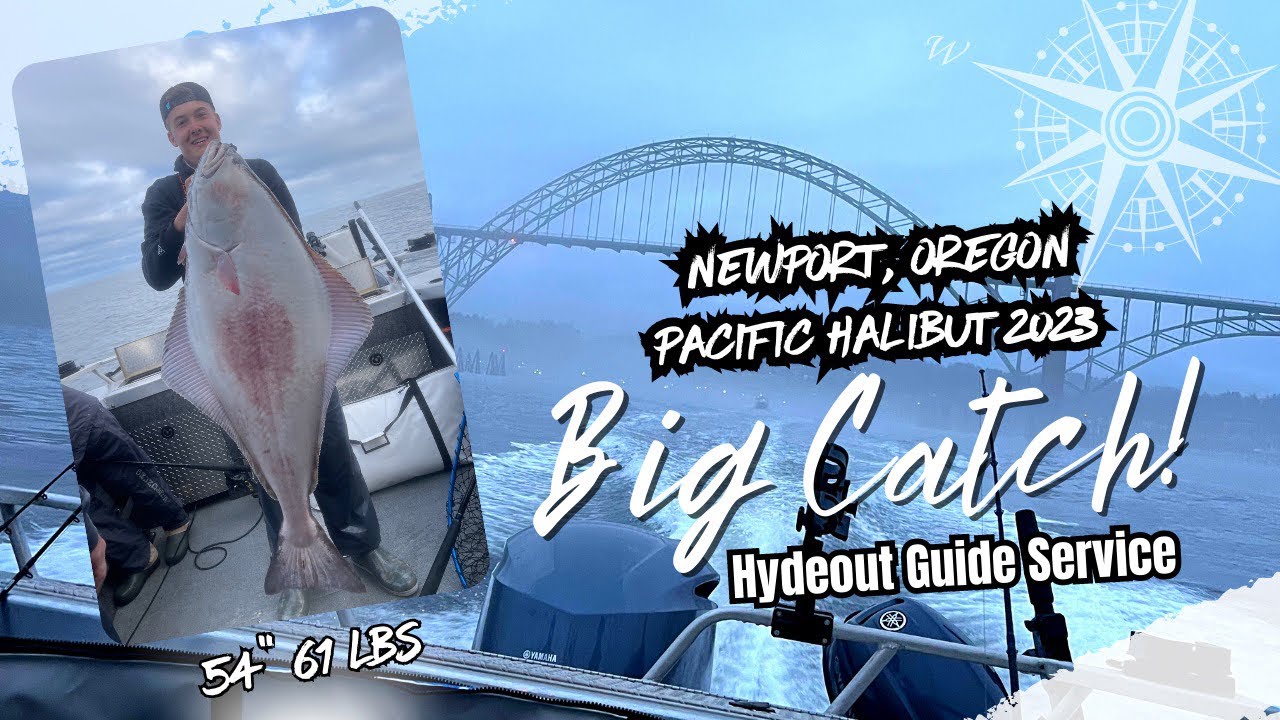 Pacific HALIBUT Fishing | Newport Oregon | Huge FISH