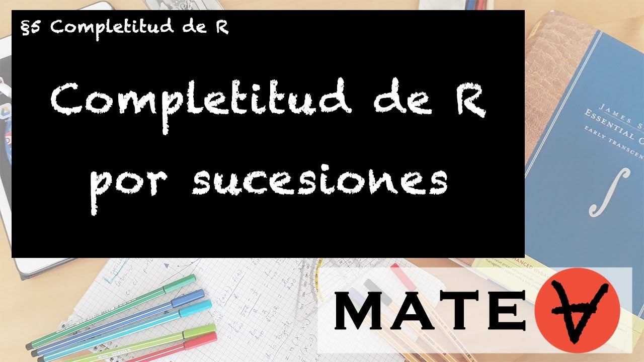 Completitud de R por sucesiones