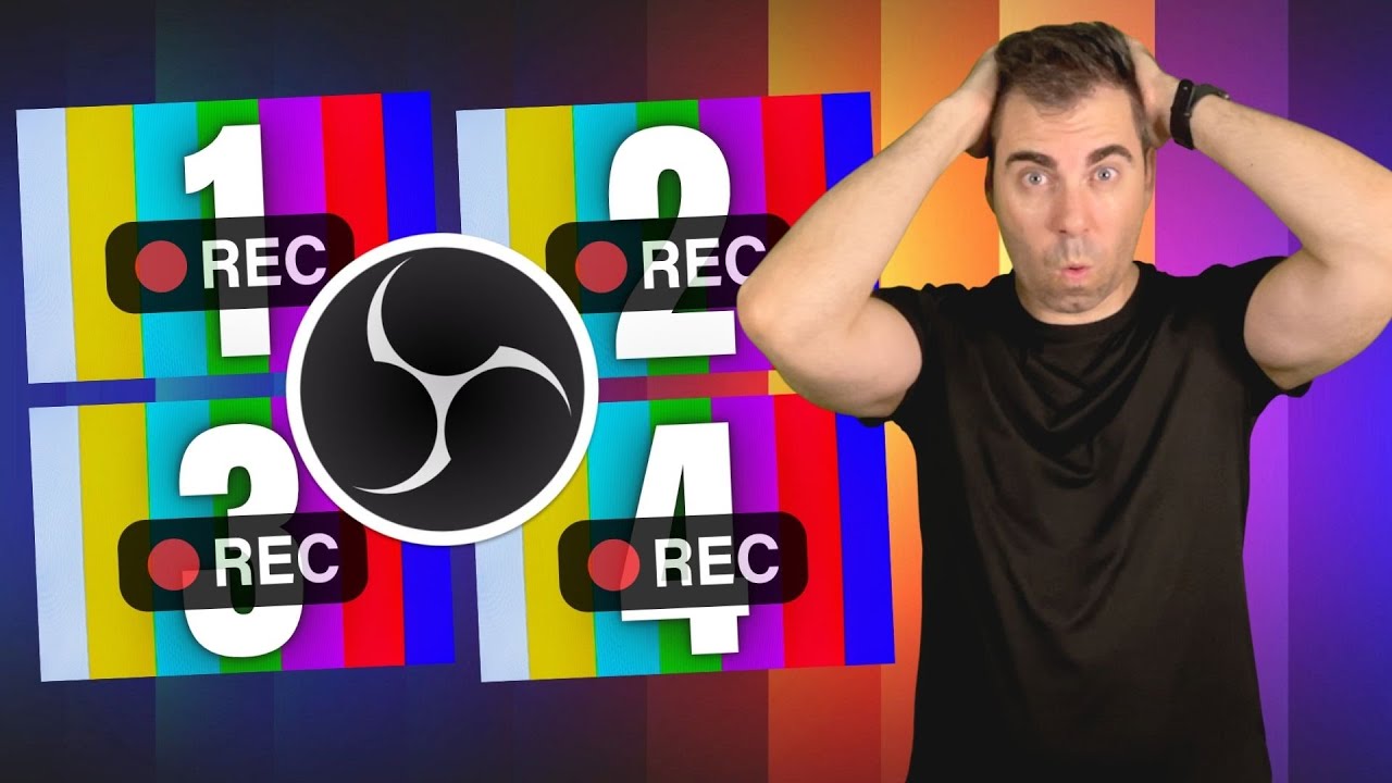 Grabar cámaras POR SEPARADO con OBS | Tutorial Source Record