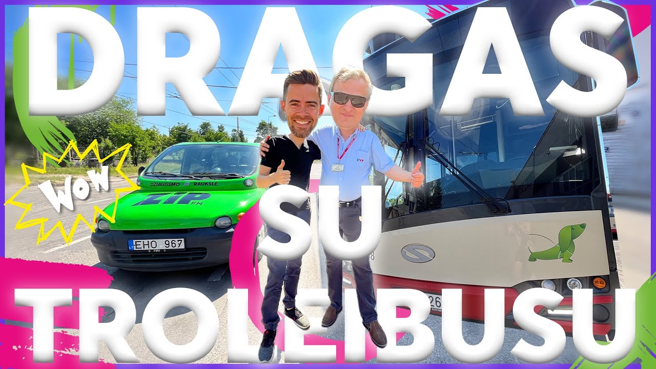 Dragas: Fiat Multipla vs troleibusas │ZIP FM