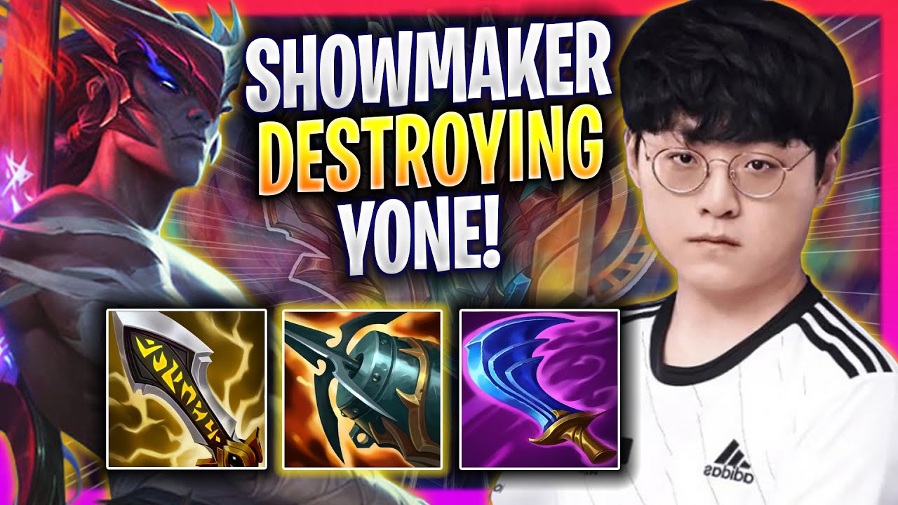 SHOWMAKER DESTROYING WITH YONE! - DK ShowMaker Plays Yone MID vs Syndra! | Season 2024