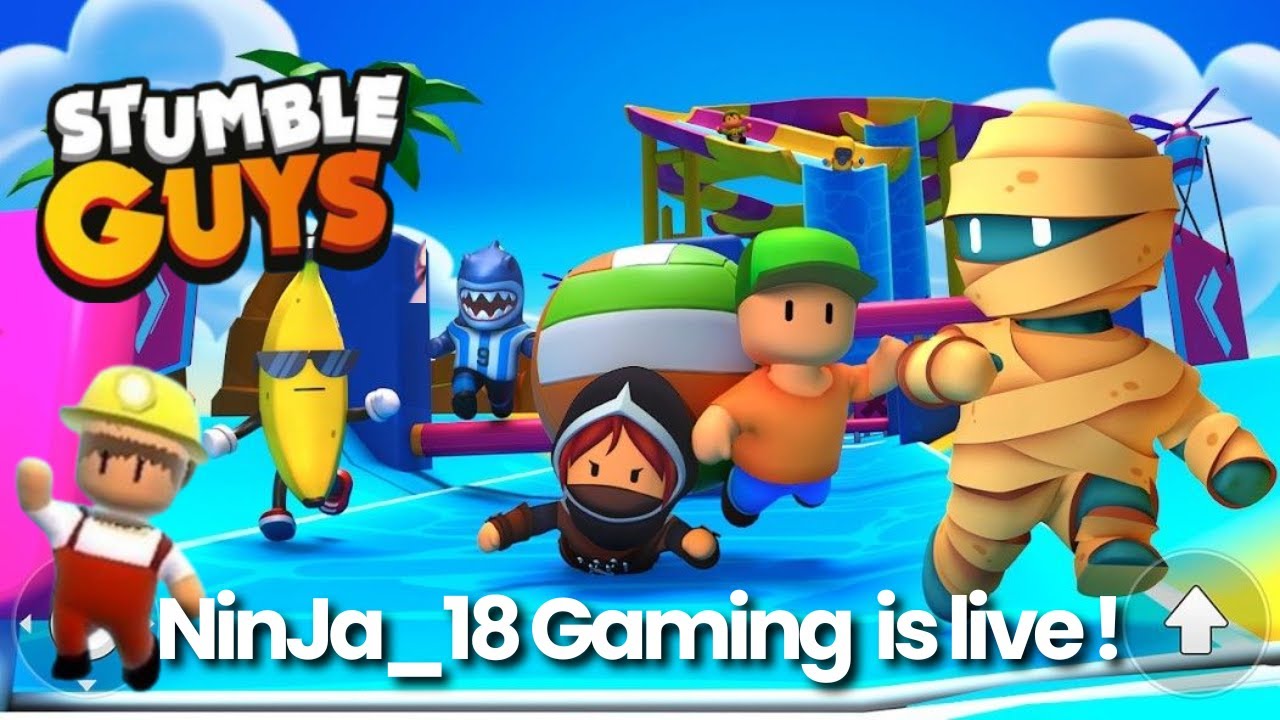 🔴STUMBLE GUYS | DAY 20 | NinJa_18Gaming |#stumbleguysindia #ninja_18gaming