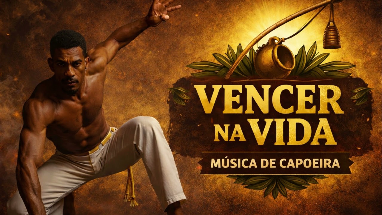 Musica de Capoeira - Vencer na vida | Berimbau Raiz