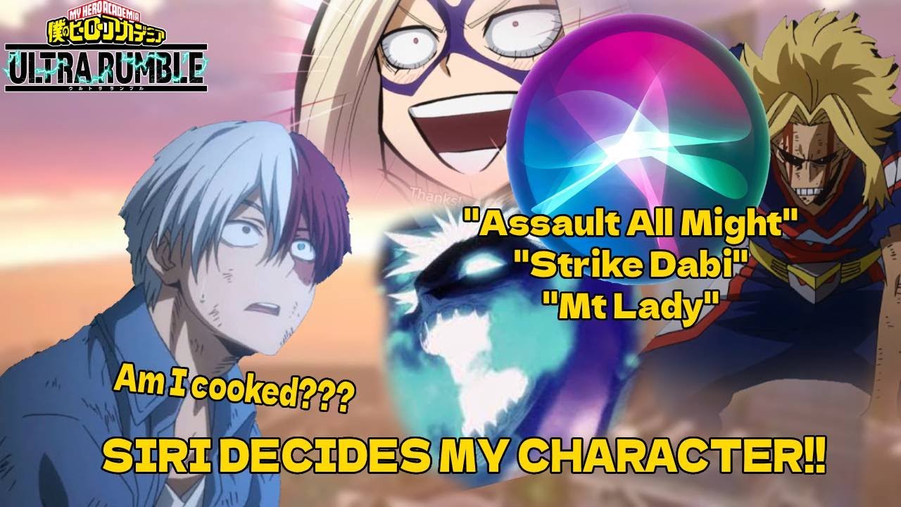 I let SIRI pick my character in Ultra Rumble... (It Cooked?)