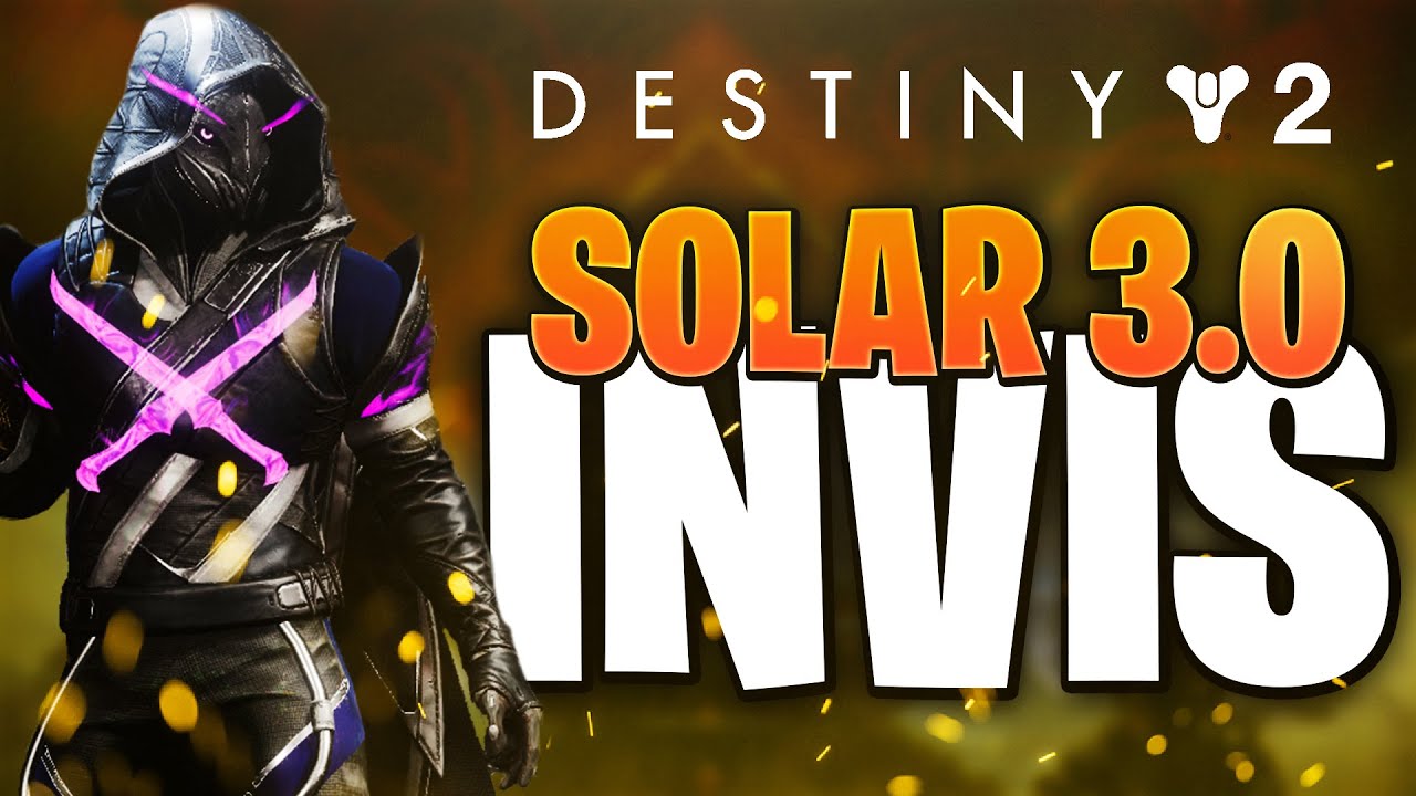 DESTINY 2 | HUNTER SOLAR 3.0 INVIS BUILD | INSANE BUILD