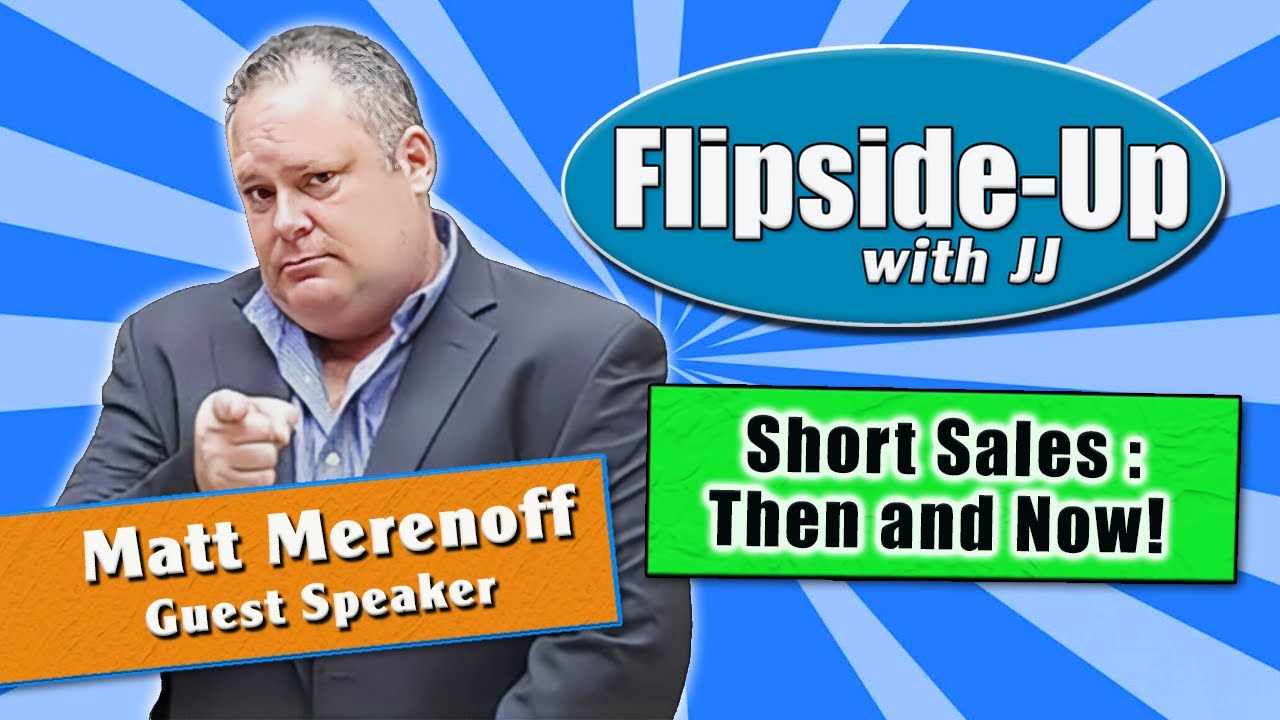 Short Sales : Then and Now ! - Matt Merenoff
