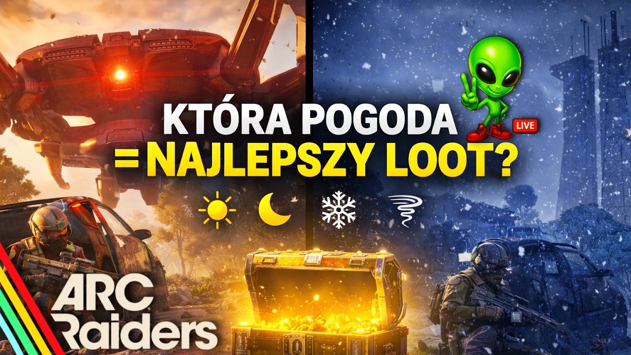 ARC Raiders –dzień, noc, śnieżyca i wichura : która pogoda daje najlepszy loot?