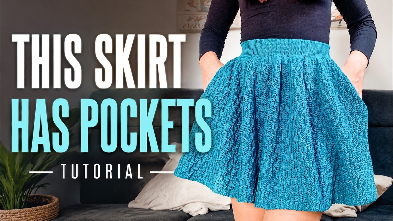 Crochet Tutorial for Nova Flare Skirt