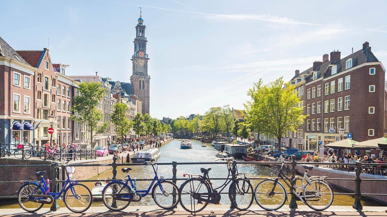 Op de fiets door Amsterdam - langs de Amstel vanuit Uithoorn