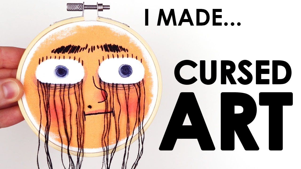 I made CURSED art... 😱