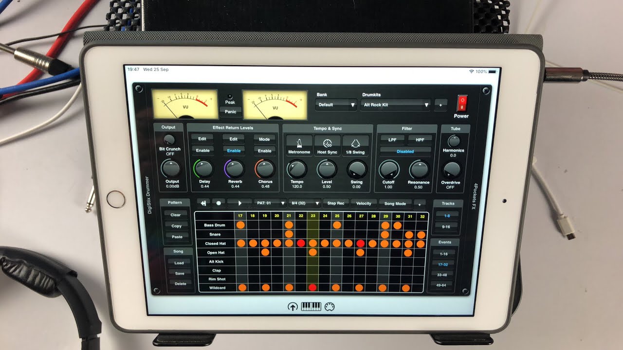 DigiStix Drum Machine by 4Pockets - Updated With EPIC New Features Demo - iPad Live
