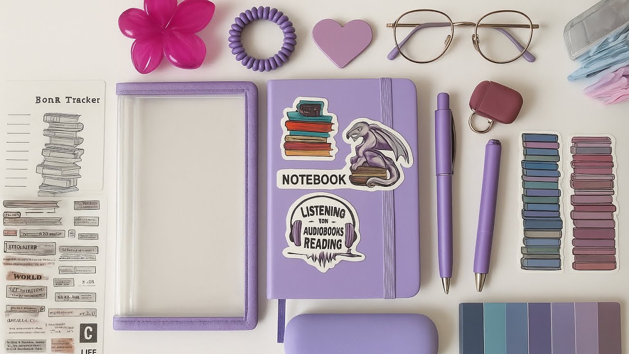 ASMR Bookish Bundles Purple 💜📚