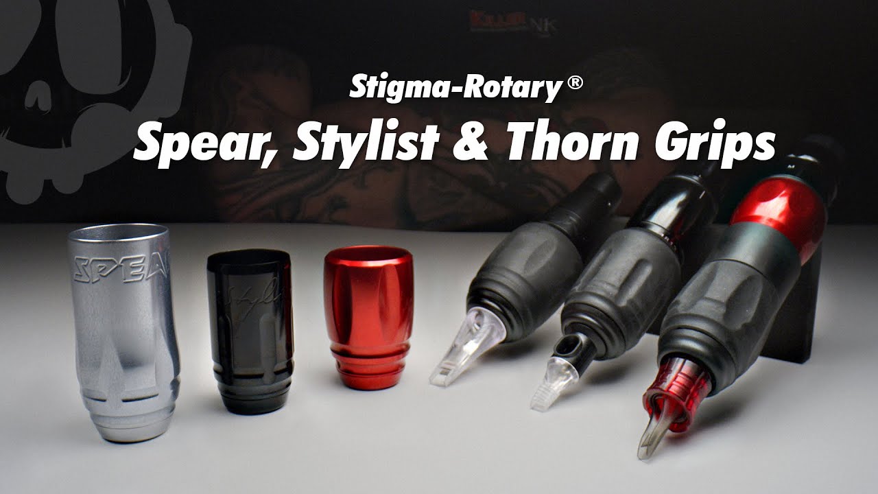 Stigma-Rotary&reg; Spear, Stylist & Thorn Grips | Standard & Disposable | Review, Setup & Unboxing