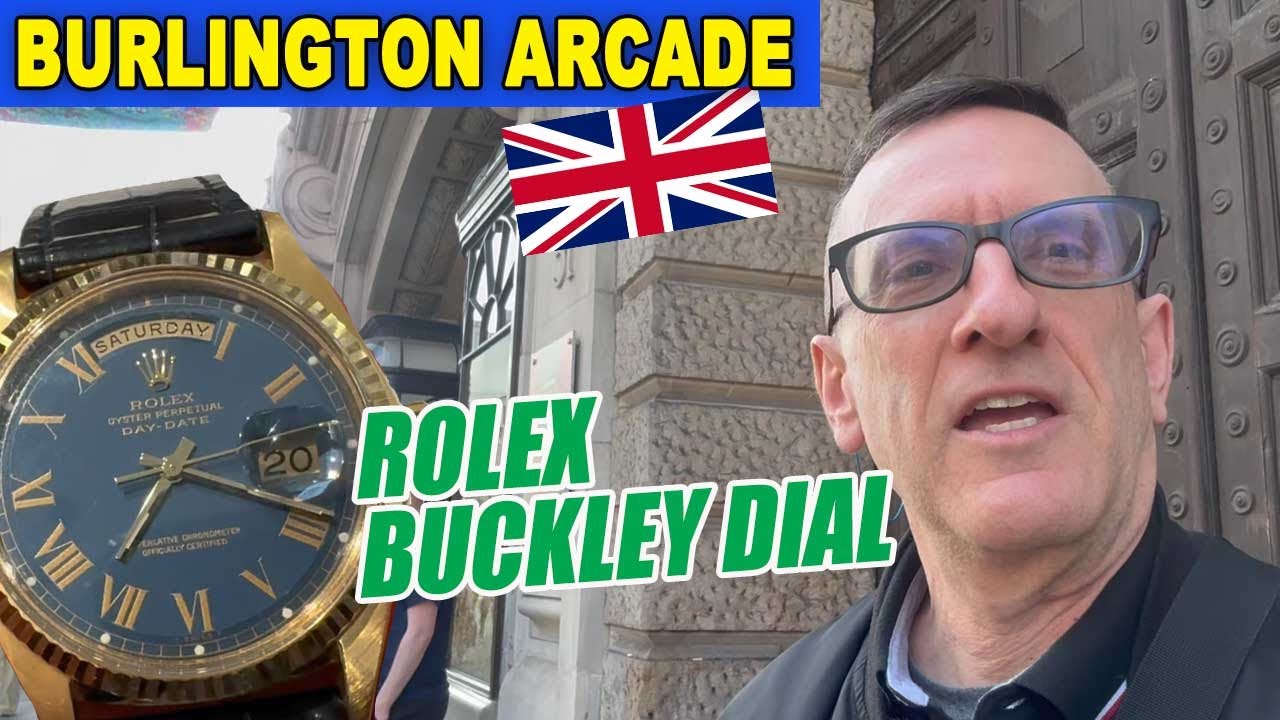 Vintage Rolex Hunt in London: Rare 1967 Buckley Dial Day-Date at Burlington Arcade