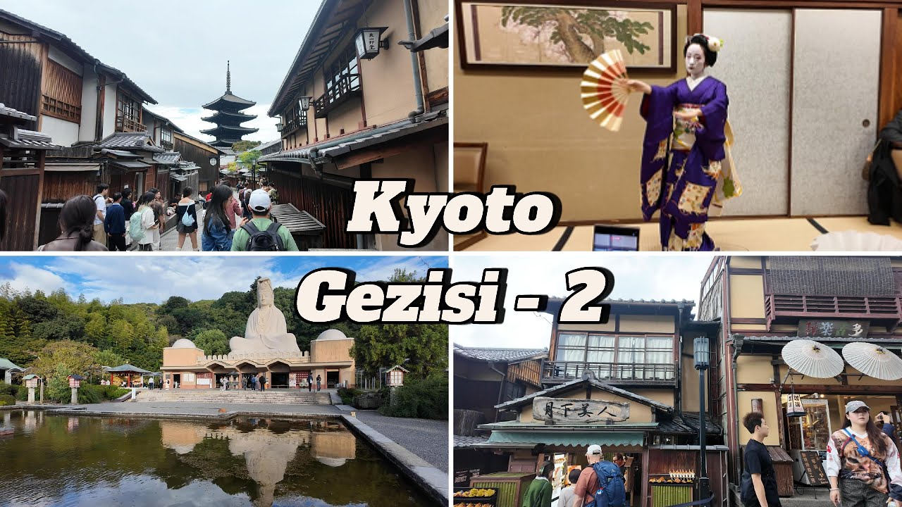 Kyoto Gezi Vlogu | Japon Restoran Deneyimi ve Geyşa Gösterisi #japonya #kyoto ##geyşa #erzurum 