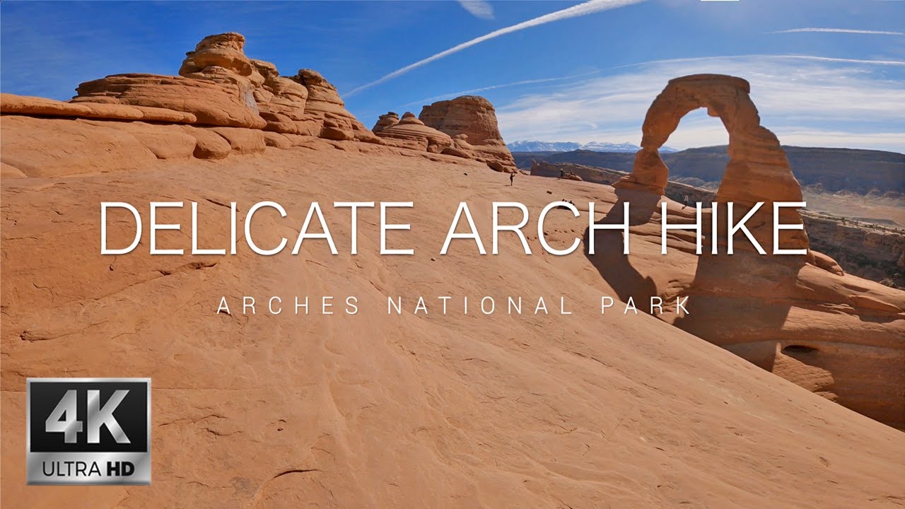 Delicate Arch Trail (FULL) - Utah Virtual Hike | Stunning POV Footage