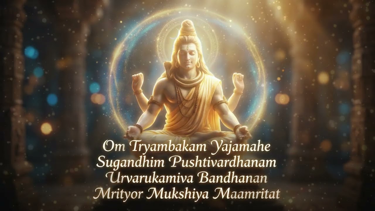 ⚡ HEALING MANTRA THAT CONQUERS FEAR — MAHA MRITYUNJAYA FULL POWER ⚡