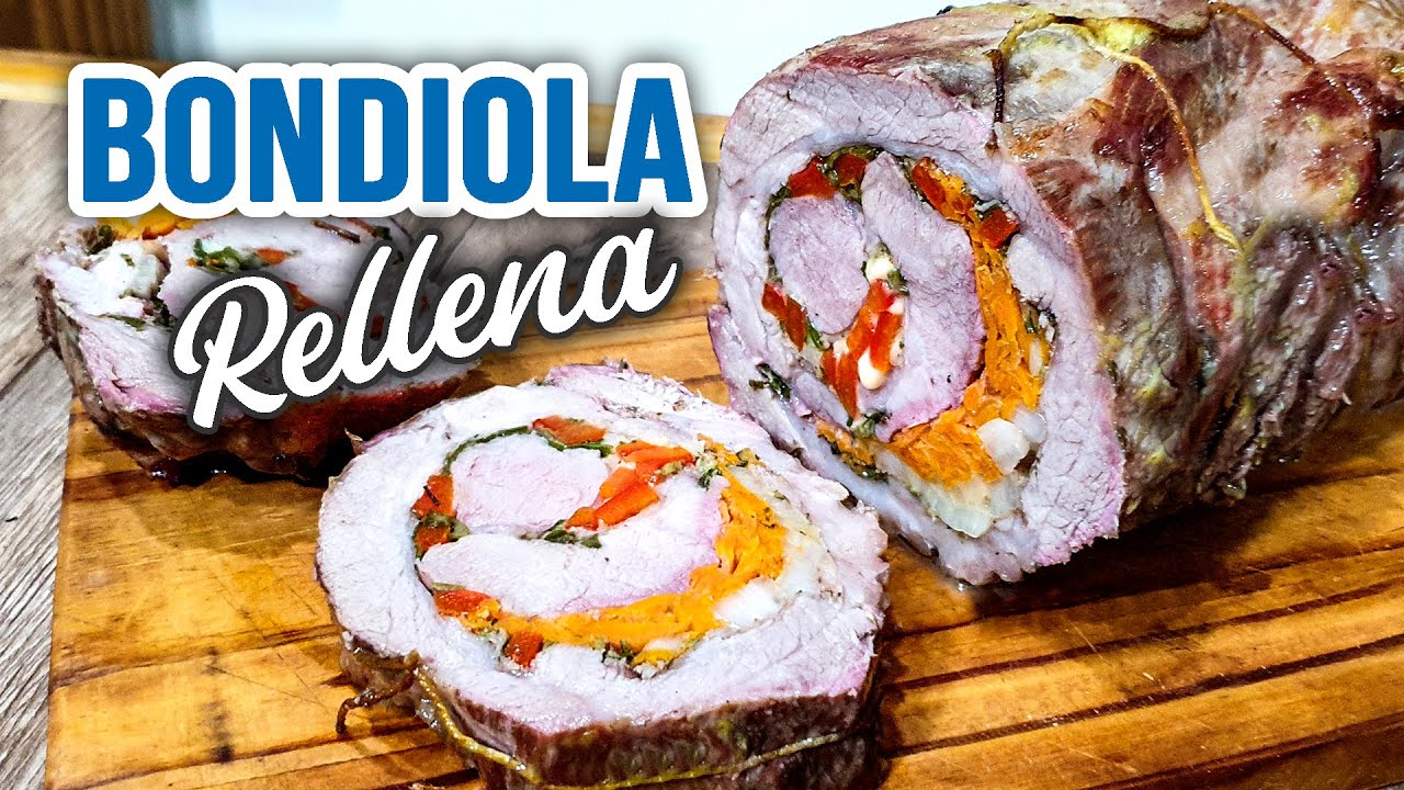 Bondiola de cerdo rellena al horno: ¡Una explosión de sabor!
