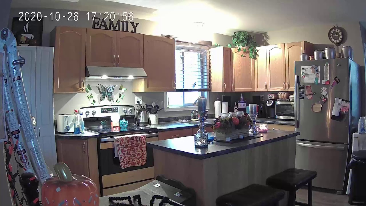 POLTERGEIST ACTIVITY 4:37 PM CAUGHT ON SECURITY CAM