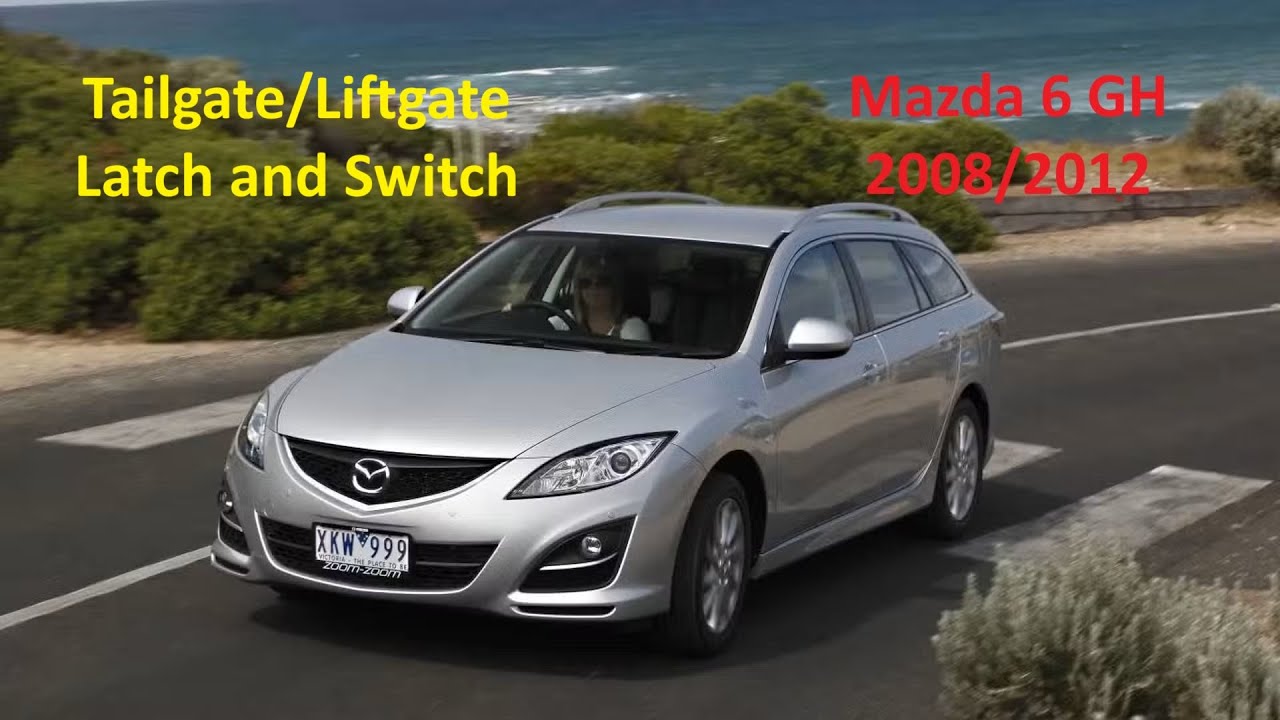 Mazda 6 Wagon GH 2009-2012 Tailgate/Liftgate latch and switch