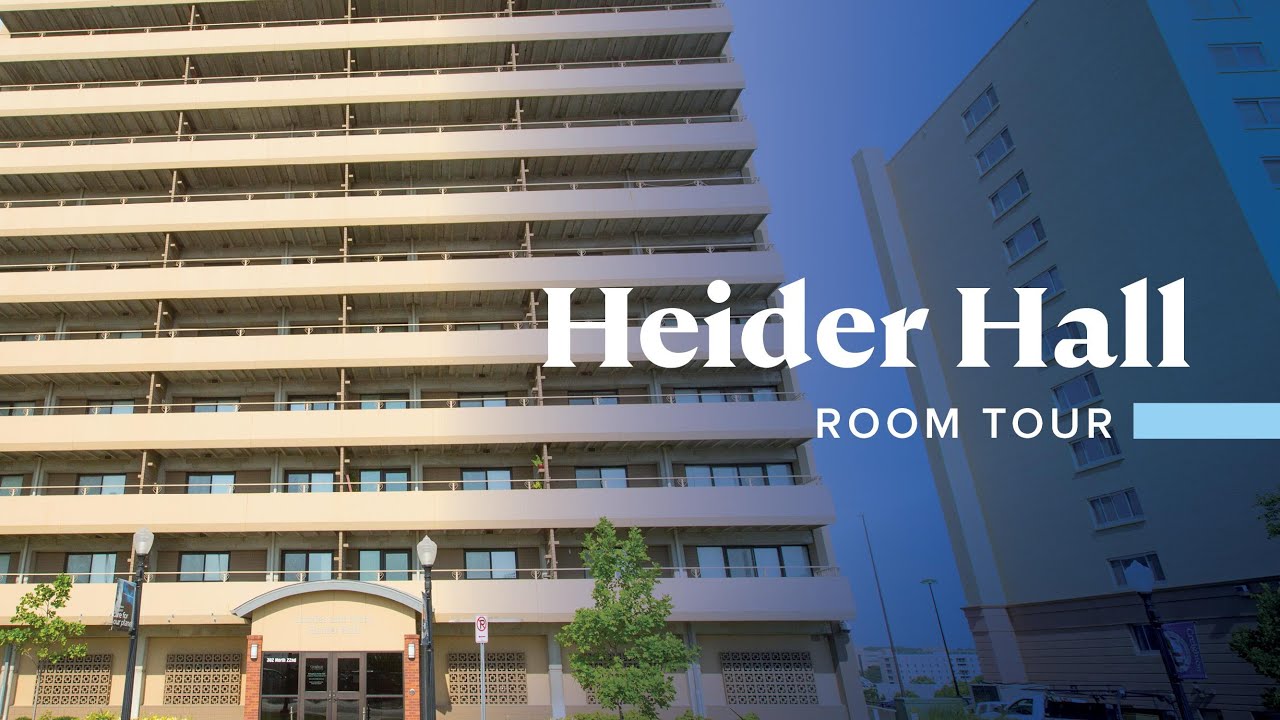 4-Person Suite-Style Room Tour: Heider Hall Dorm