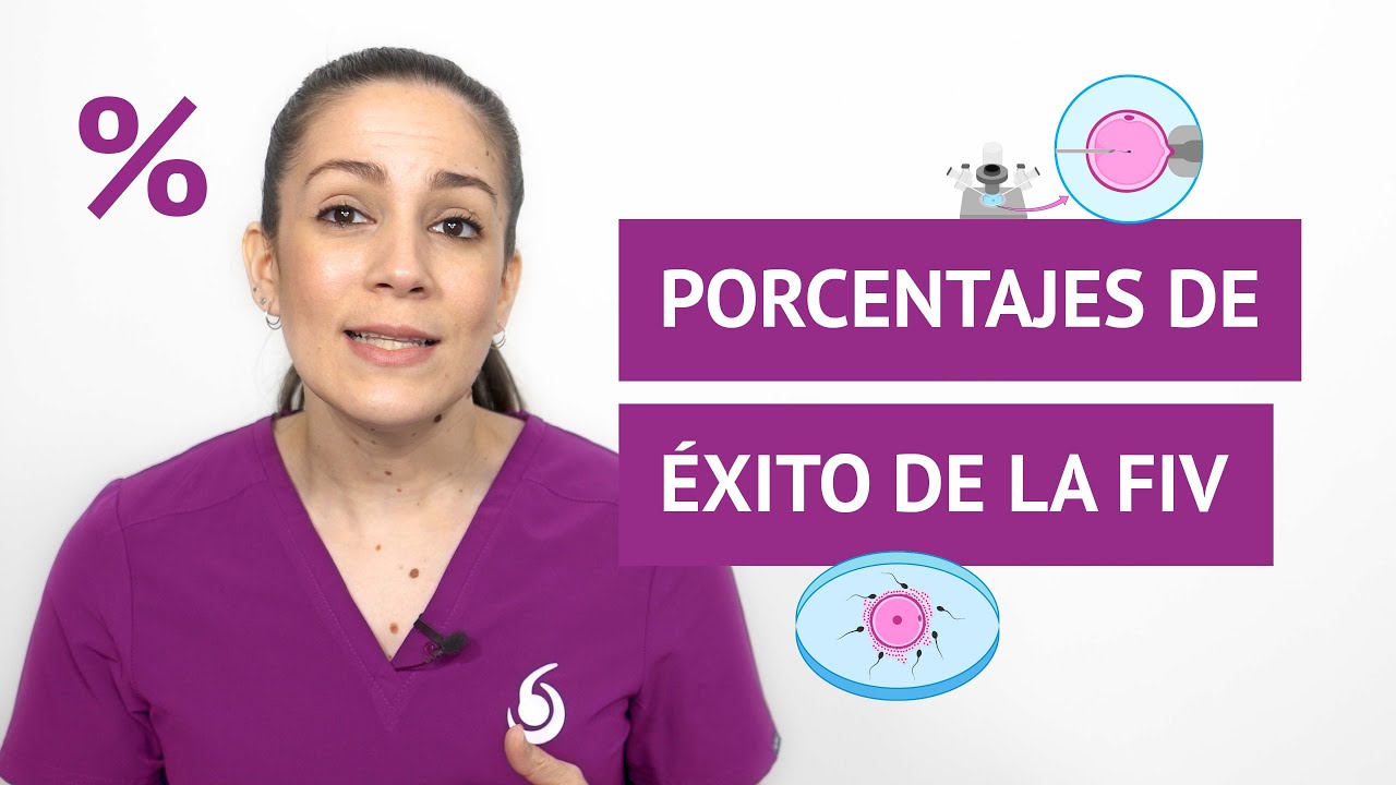 Porcentajes de éxito de la fecundación in vitro (FIV)