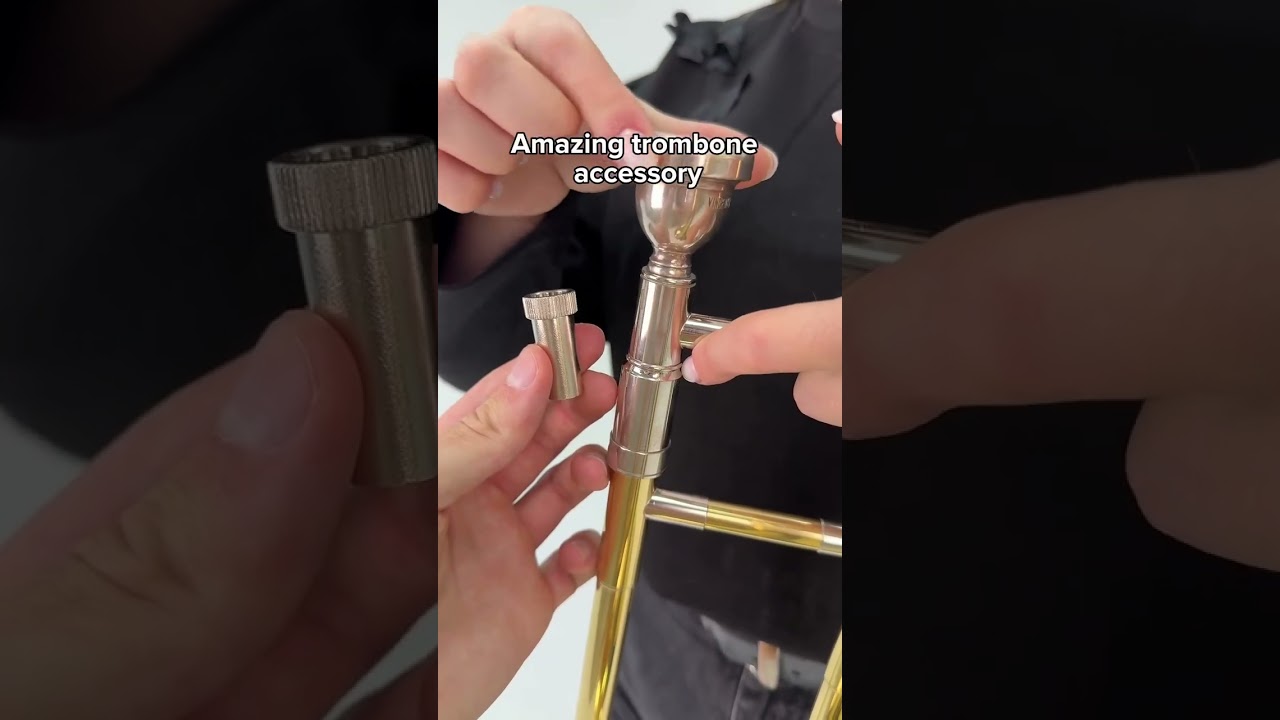 T.A.S.L. -  Trombone Adapter for Mouthpiece with a Thick Leg