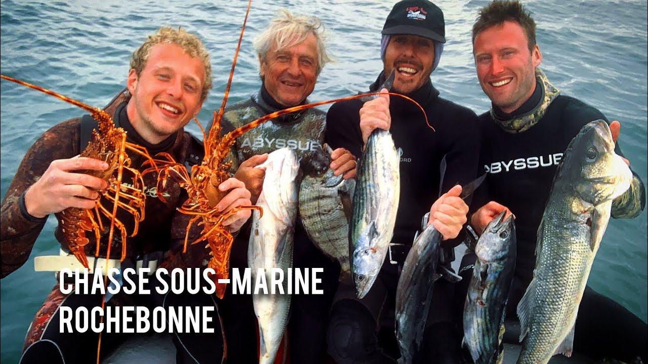 chasse sous-marine à Rochebonne ! On s'est RÉ-GA-LÉ! Bar, Bonite, Langouste, Sar au rendez-vous 🔥