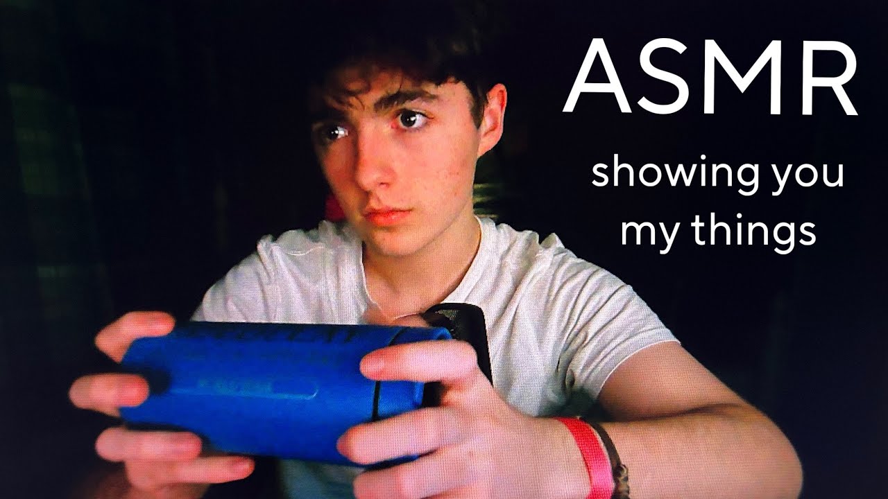 English Boy talks you to sleep ASMR (stuff i got at Coldplay)