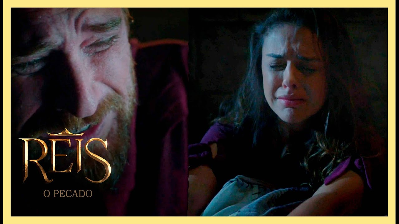 Davi e Bateseba pedem perdão a Deus | NOVELA REIS