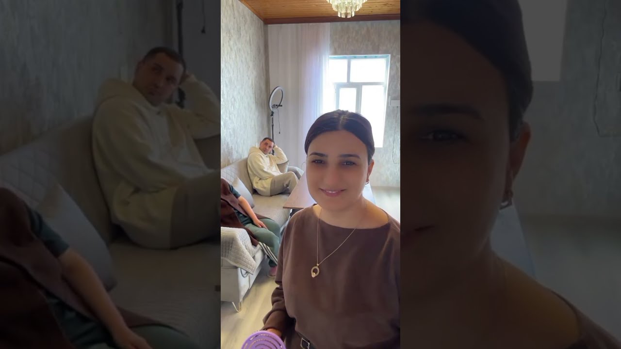 Timanın anası bacısı Timanın yeni evinə təbrikə gəldi😀