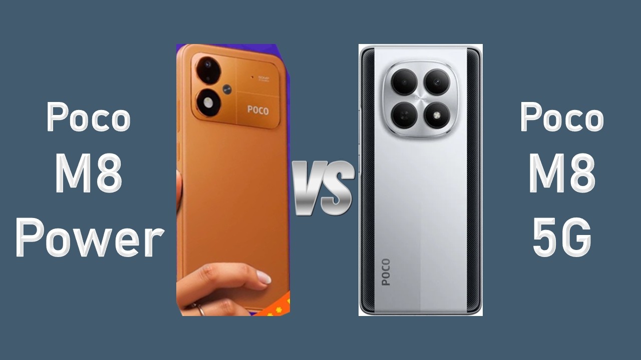 Poco M8 Power vs Poco M8 5G