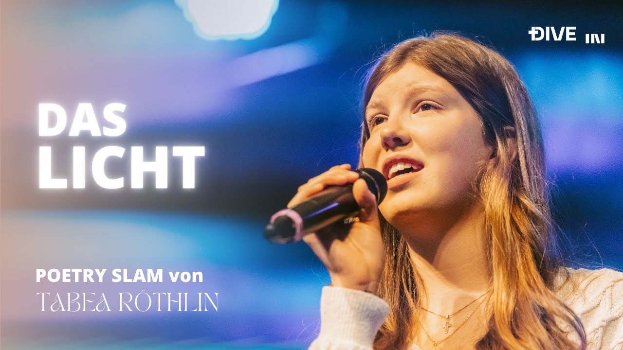 Poetry Slam: Das Licht | Tabea Röthlin | DIVE IN April 2022