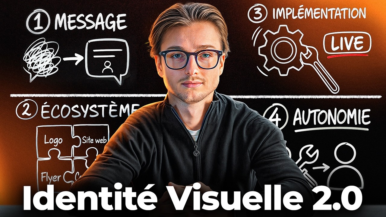 Créer une IDENTITÉ VISUELLE mémorable de A à Z (ROADMAP complète)