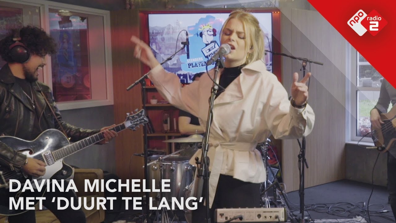 Davina Michelle met 'Duurt Te Lang' bij Stenders Platenbonanza | NPO Radio 2