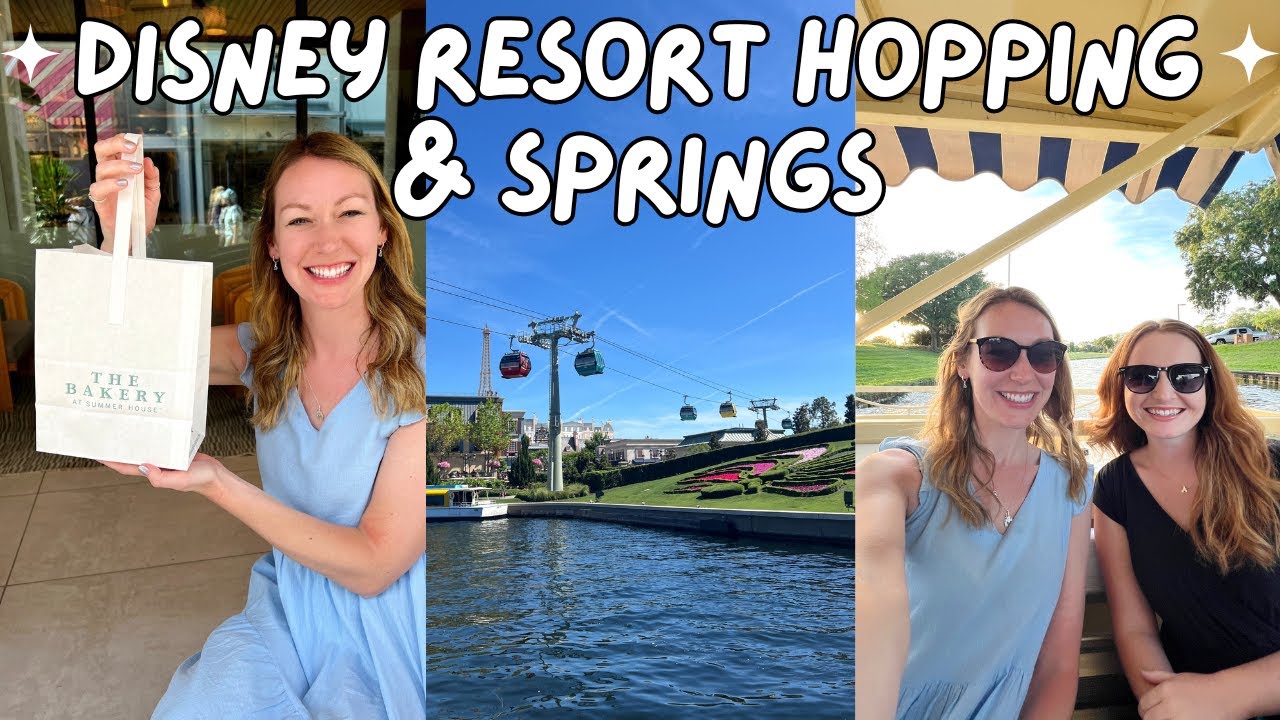 Disney Springs с волшебной Мег! Полёты на Skyliner Resort — Ривьера, набережная, пляжи и курорт C...