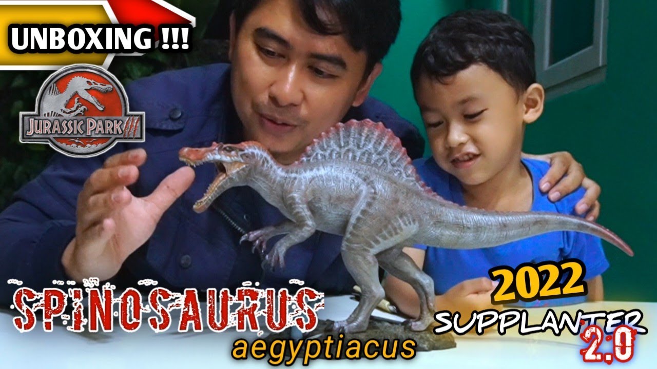 2022 NANMU SPINOSAURUS JURASSIC PARK 3 SUPPLANTER 2.0 | UNBOXING MAINAN DINOSAURUS JURASSIC WORLD