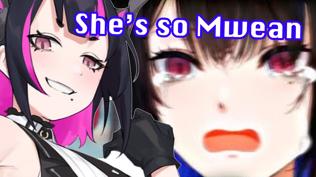 The only thing Nerissa can do is yap and cry in front of Aradia |  『Hololive』